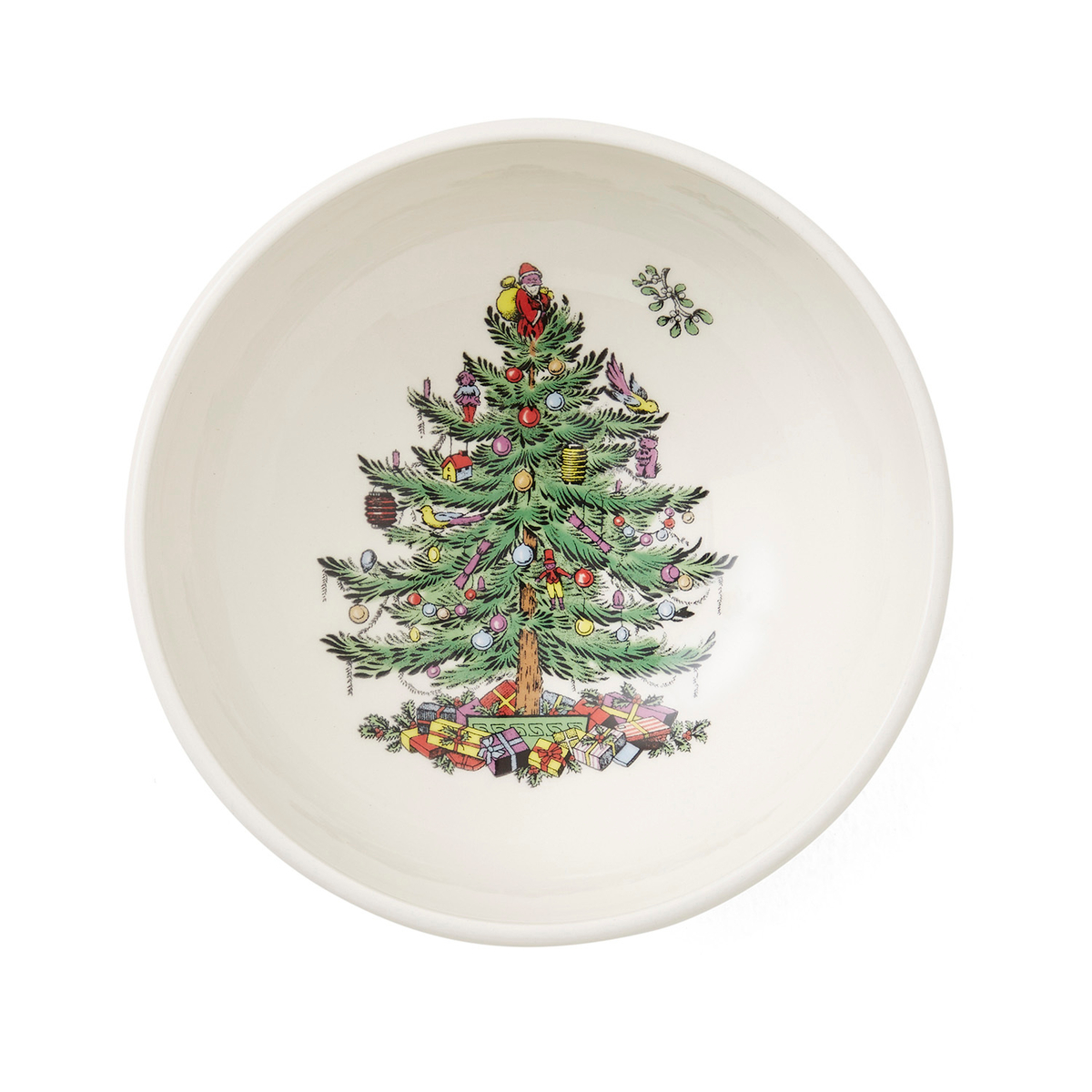 Spode Christmas Tree Wreath Medium Bowl image number null